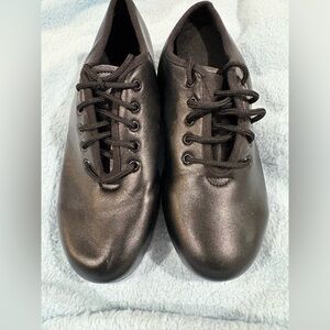 Black Lace-Up Shoes tap shoes 5.5 Y